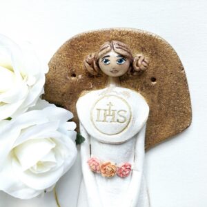 Figurka anioła komunijnego do zawieszenia