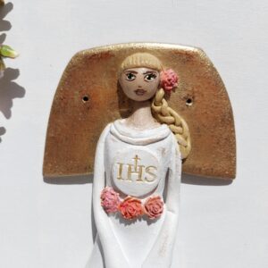 Wiszący anioł komunijny, figurka