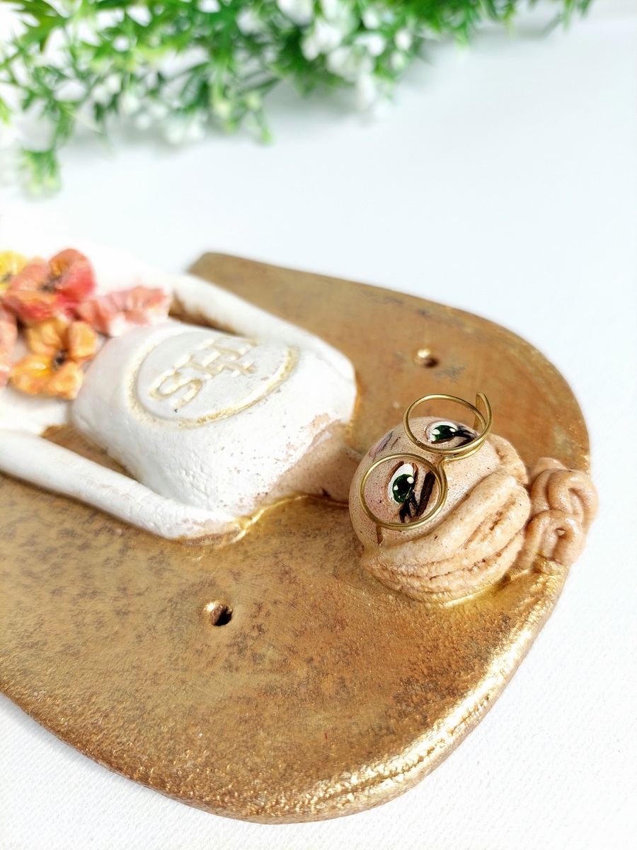 Wisząca figurka Anioł komunijny dla dziewczynki