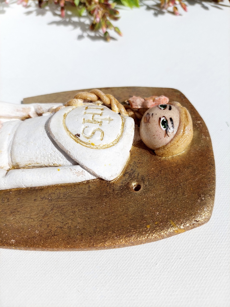 Wisząca figurka komunijna