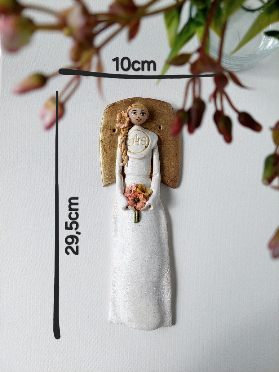 Wisząca figurka komunijna