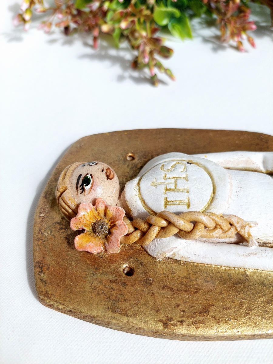 Wisząca figurka komunijna