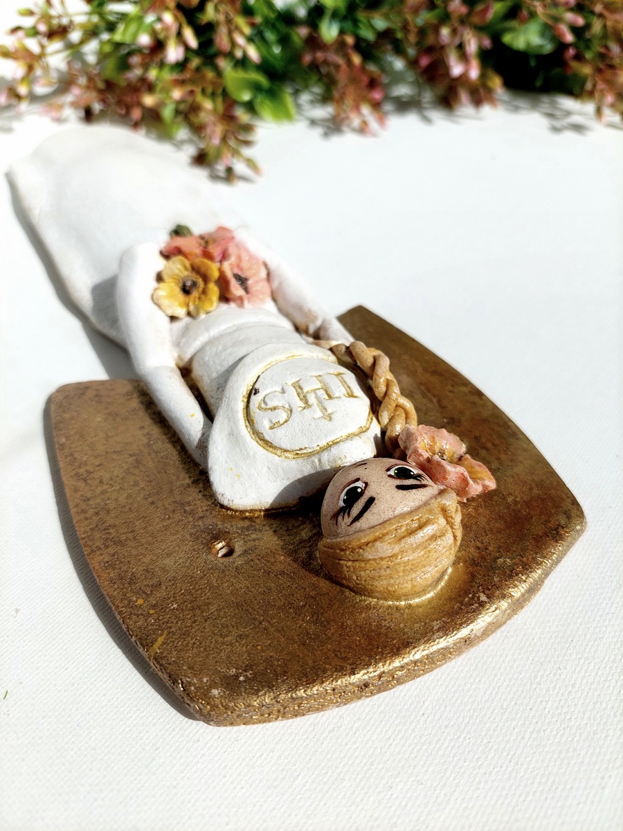 Wisząca figurka komunijna